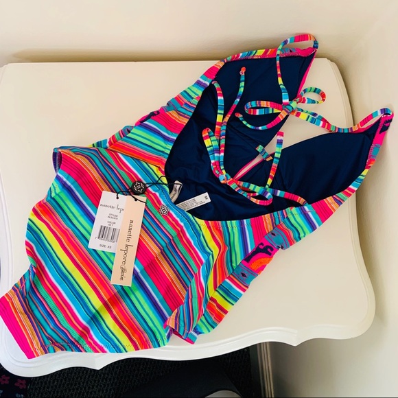 Nanette Lepore Flora Fiesta Goddess One Piece - Picture 6 of 7